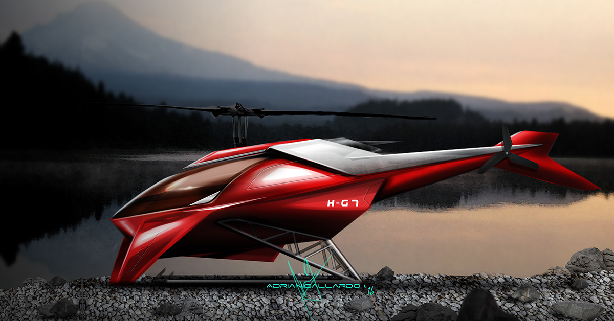 helicopter Helicopter Design chopper Copter Vehicle Design Transportation Design concept design