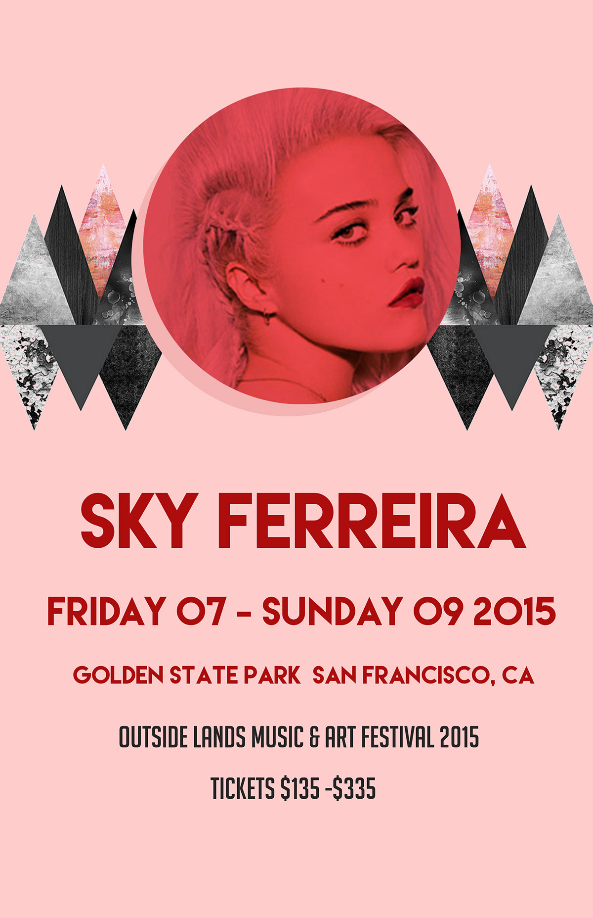Sky Ferreira CD cover indie pop