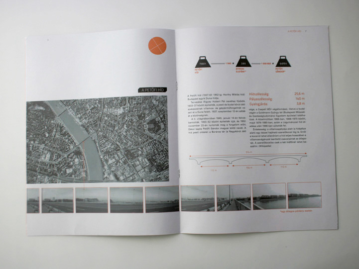 No Bridge Today mome magazine public art data visualization petőfi Data information design Danube river