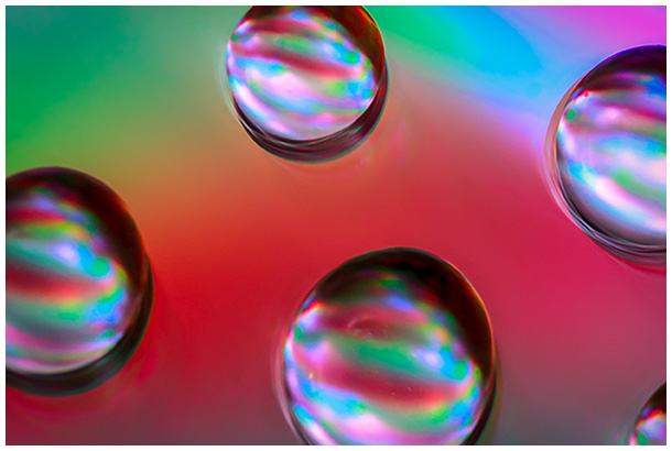 water splash Highspeed soap bubbles water droplet droplet droplets rainbow bubbles bubble
