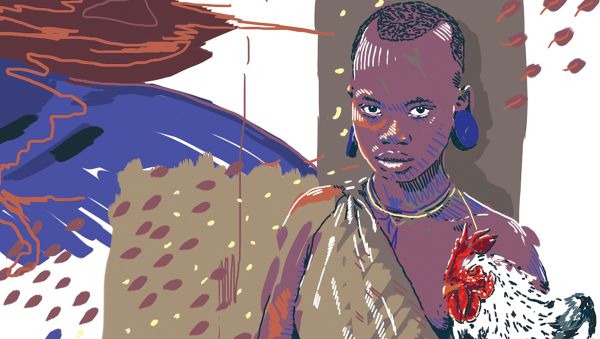 mursi Anuario de Ilustradores Changos   Maro Margulis africa children kids africa