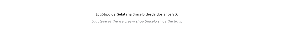 ice cream shop gelataria parlour rebranding identity logo Portugal