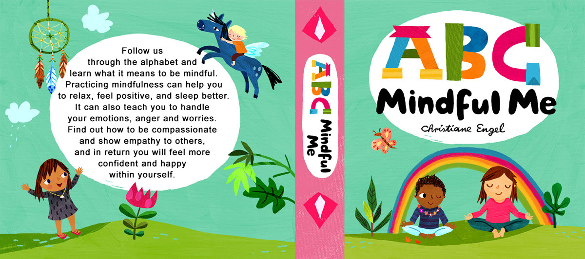 Adobe Portfolio mindfulness kids book board book meditation mindful kids Yoga kindness