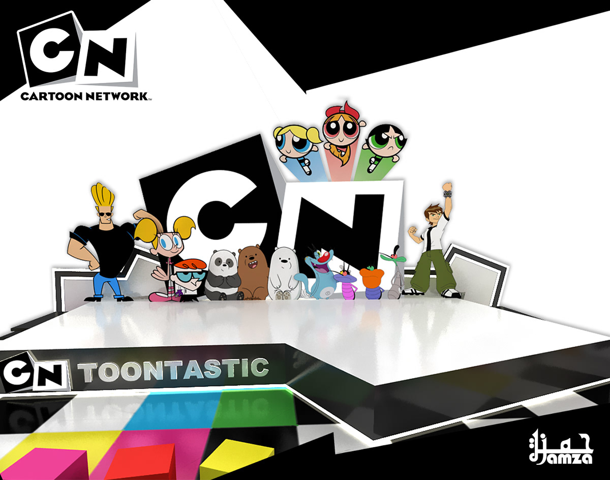Cartoon Network Delhi Mall Stand India on Behance
