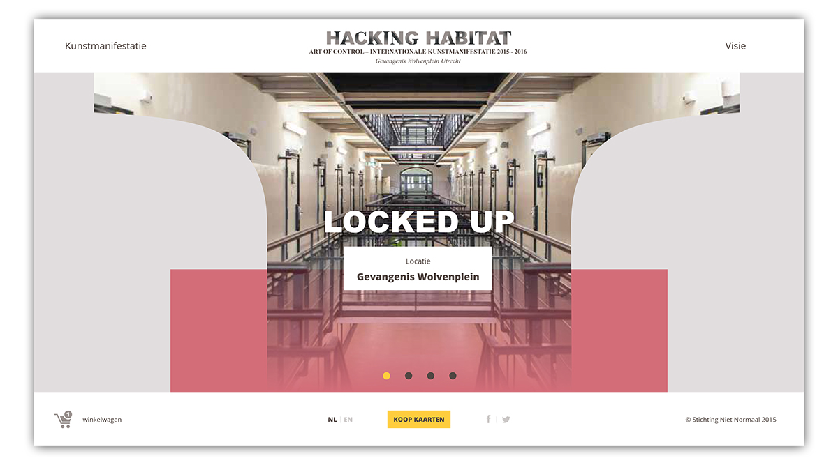 hacking habitat type design AUTOBAHN utrecht dutch Website mobile Exhibition  font
