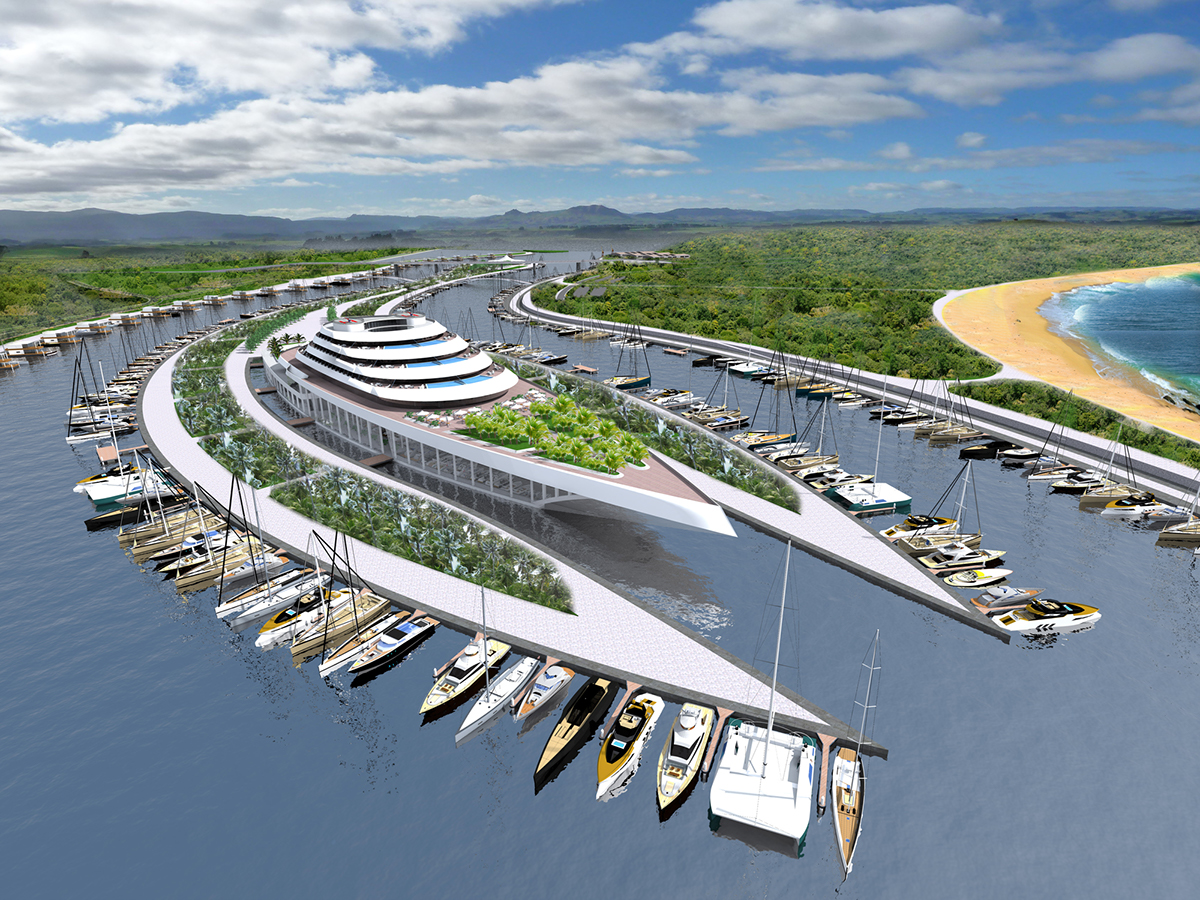 port architecure marina montenegro ulcinj port milena yact marina design port urban plans slobodan petrovic