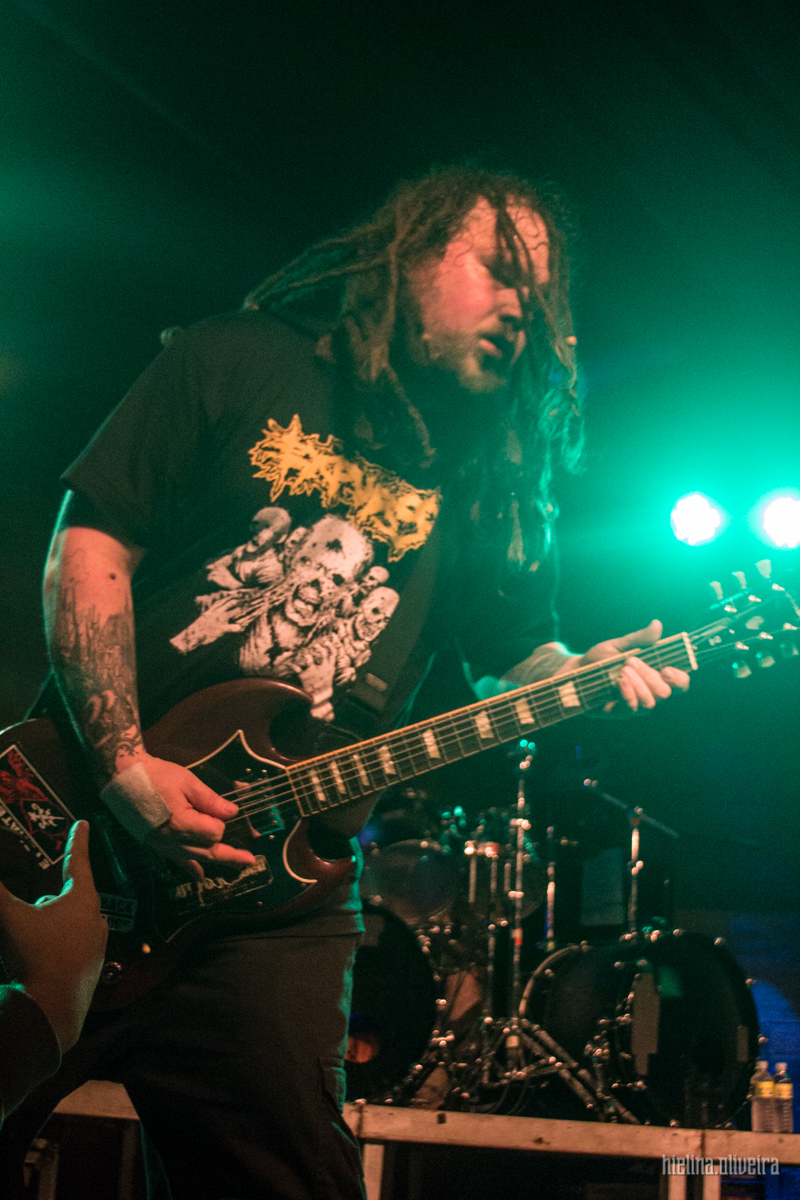 Napalm Death concert grindcore death metal extreme metal Curitiba Headbanging