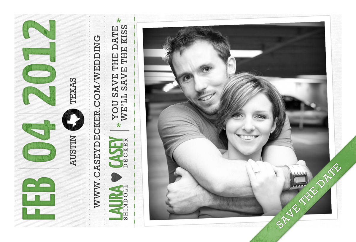 wedding save the date invite thank you