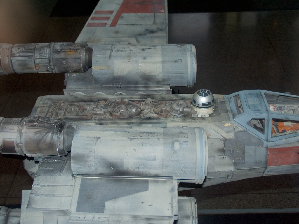 star wars miniatures models ILM X-wing t-65