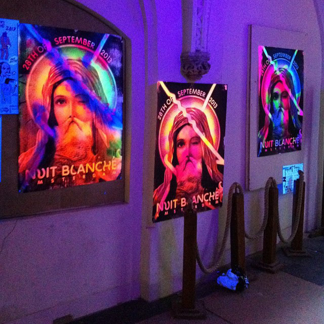 nuitblanche amsterdam The Kennedys posters Screenprinting Viral art culture crazy Beautiful iamsterdam dutch