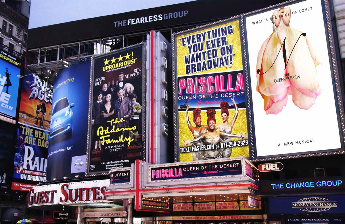 Musical broadway poster