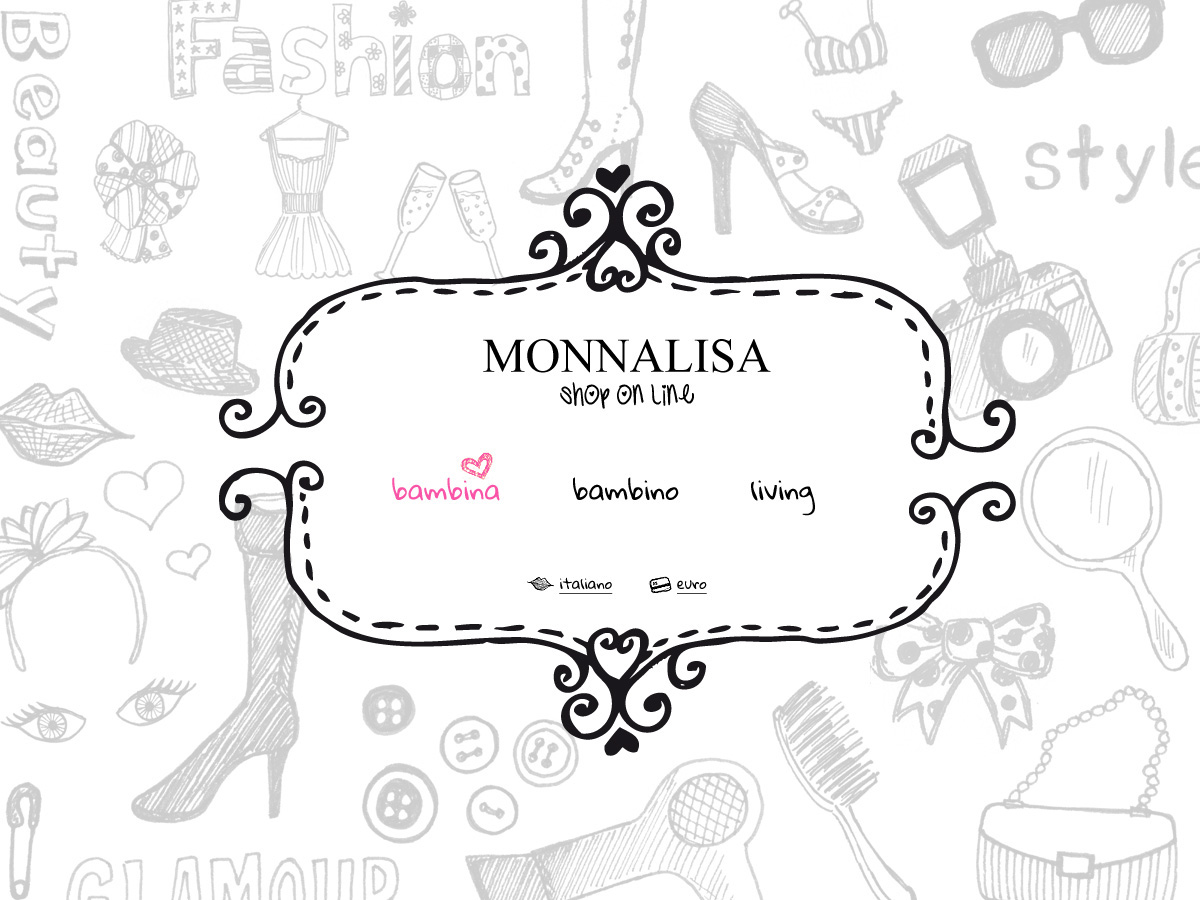 monnalisa doodle Kids Clothes ux user experience Ecommerce Web