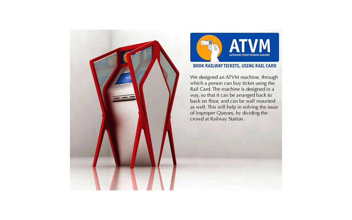 ATVM Railways ticket Interface vending machine systems