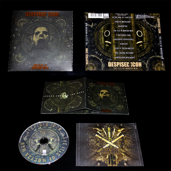 Despised Icon century media records Deep Send Records death metal death core  hard core Album Layout Layout cd layout band band merch Photo Montage montage photoshop art