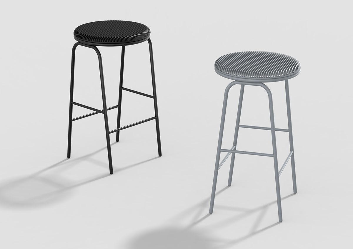 furniture design  stool bar stool chair bench product design  industrial design  dining table metal outdoor furniture