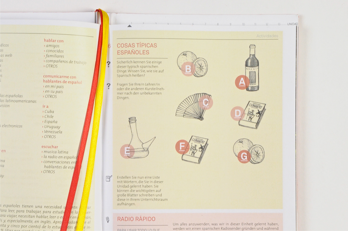 book editorial print bookmark navigation