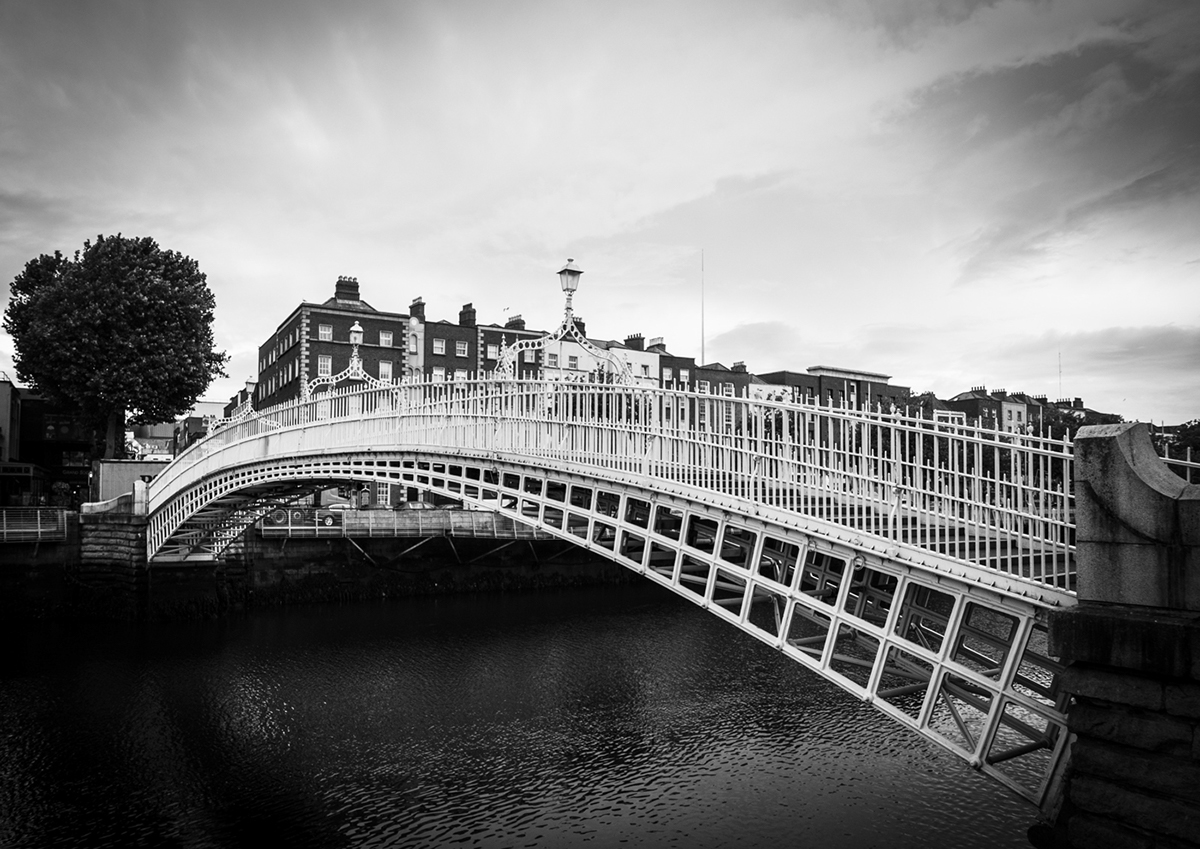 Dublino viaggio RoadTrip Irlanda Mondo europa città persone architettura Black&white