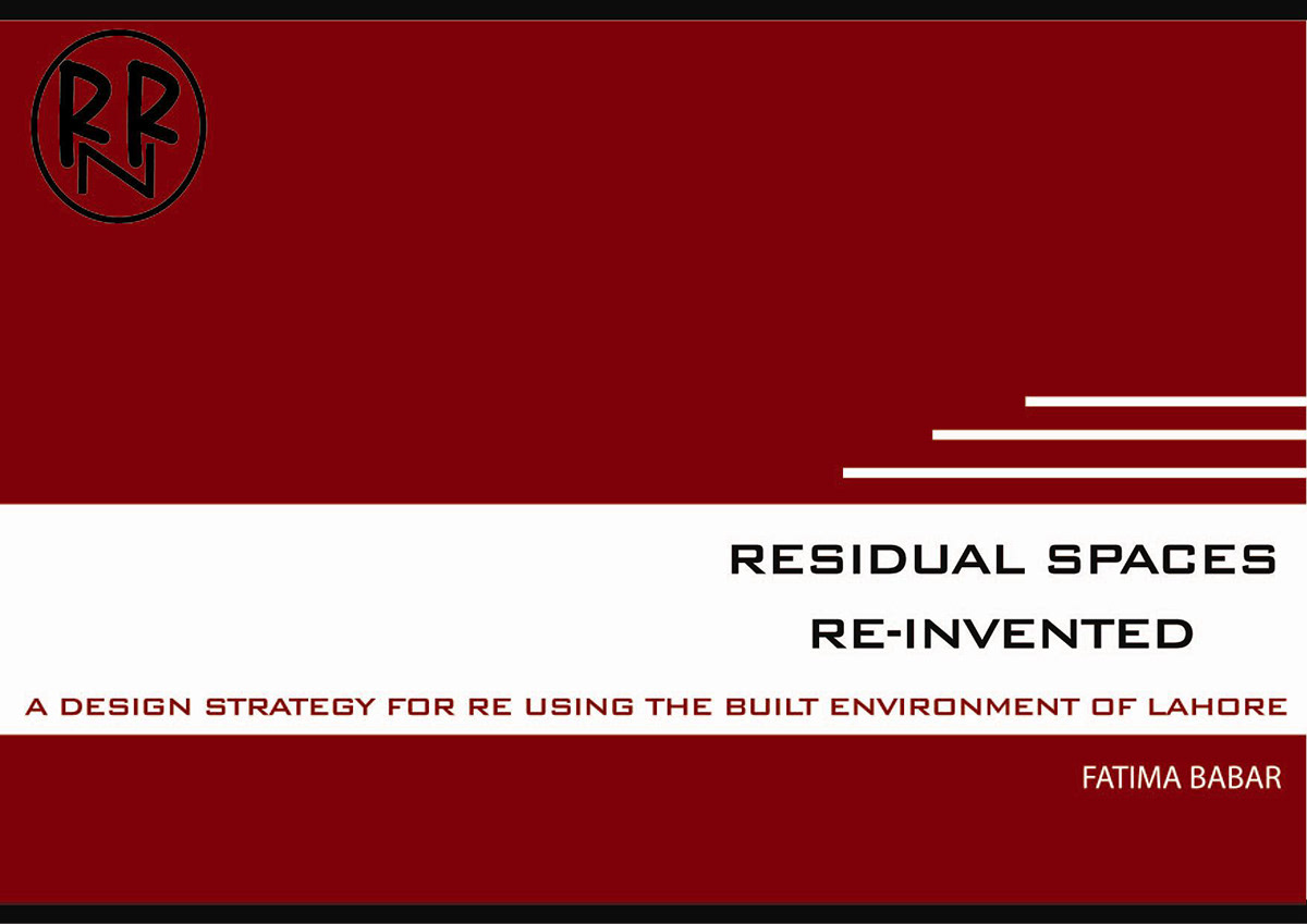  urban landscape design strategy Residual spaces  reuse