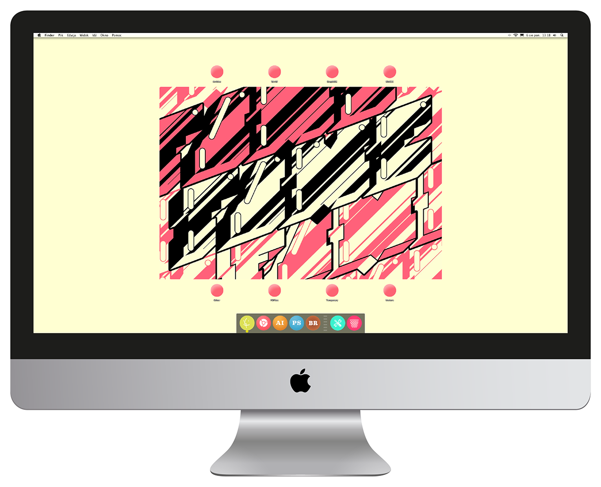 desktop  Icons Icon  vector  imac  mac  apple  Jared Nickerson Jessica Hische  Karoly Kiralyfalvi  extraverage  Kronex pulpit  wallpaper  Background