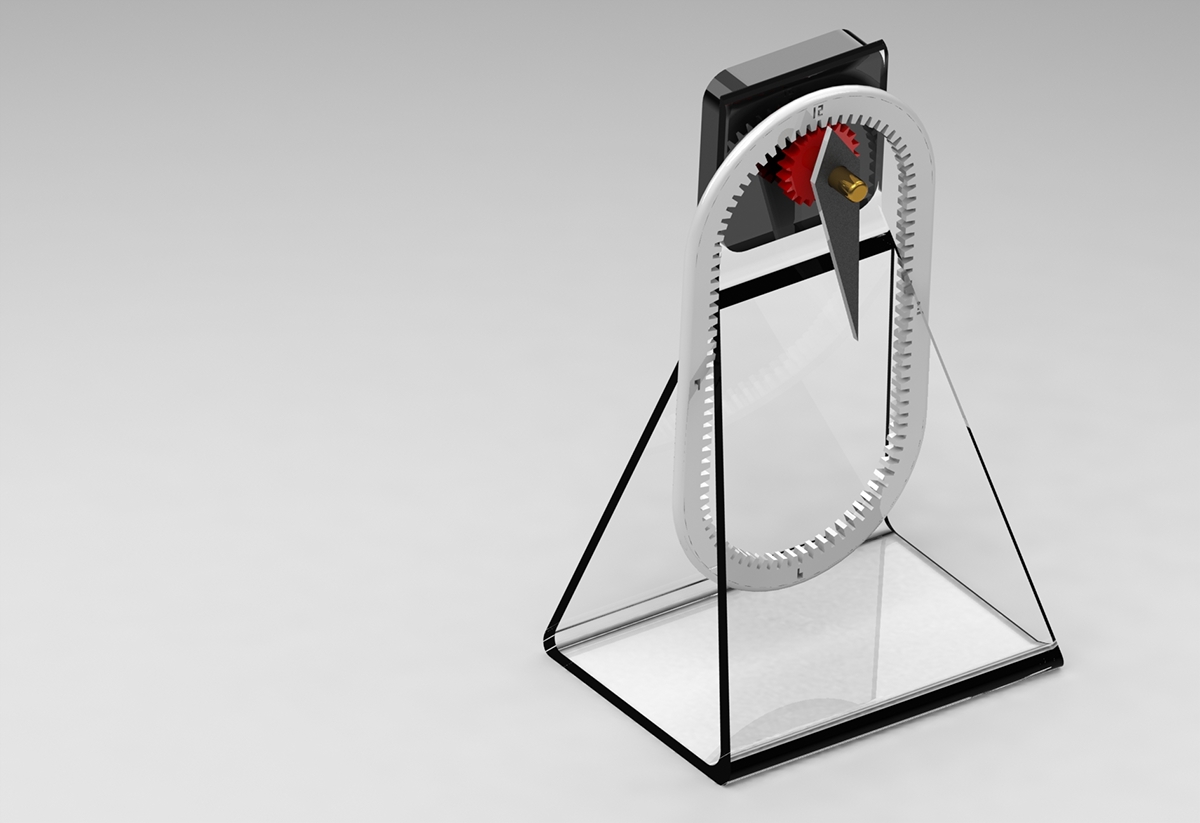 3d printing clock gears Solidworks