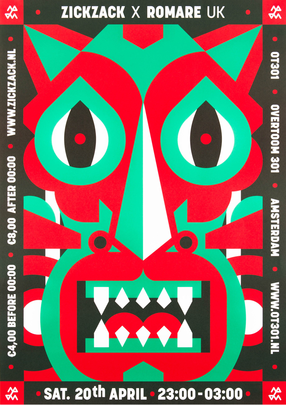 poster mask graphic design
