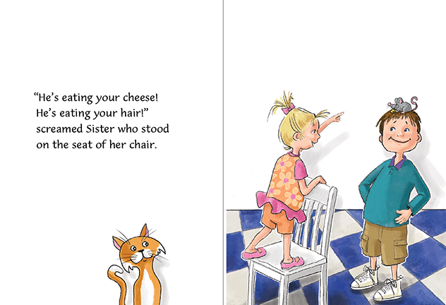 children's book illustration kid lit art Picture Book Art rhyming picture book