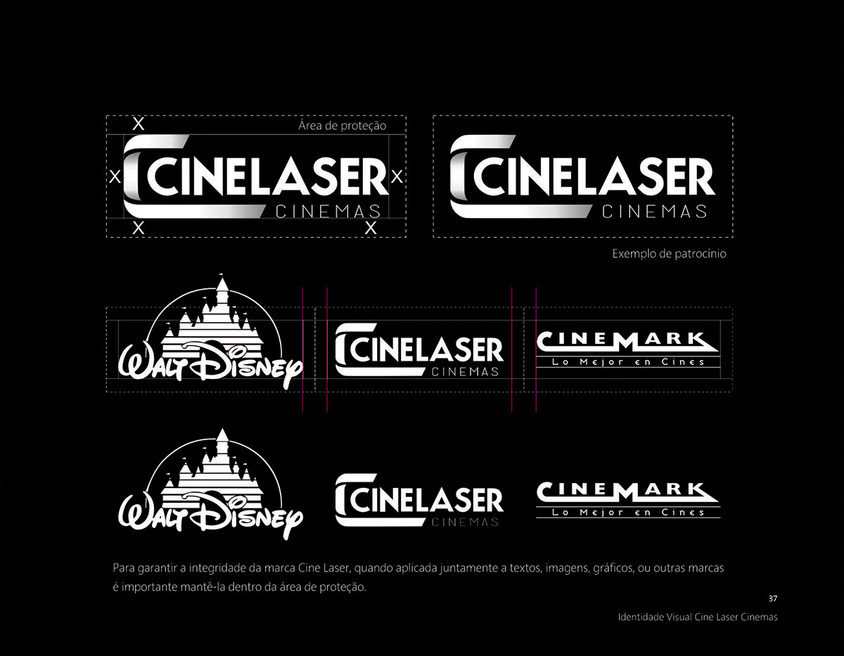 cine CINELASER cinemas Ariquemes vilhena cinelaser cinemas sala de cinema Logotipo logo identidade visual visual identity