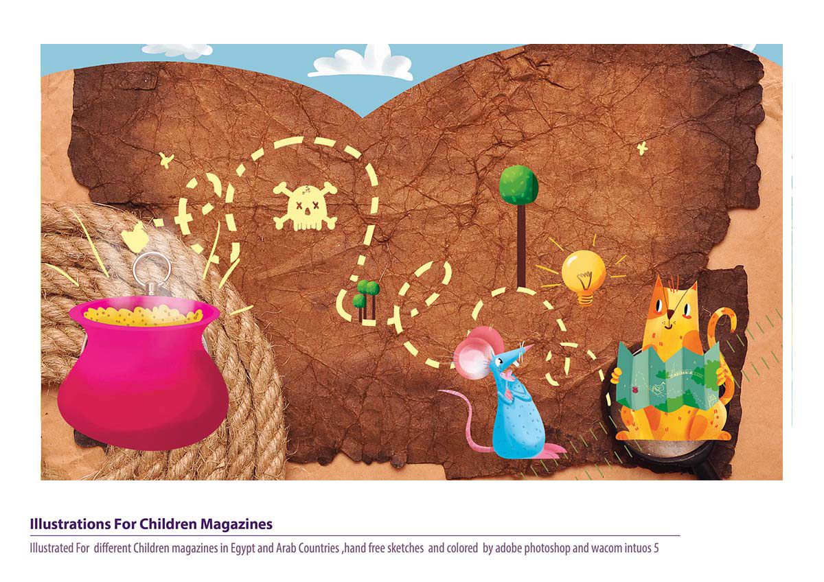 shereenty portfolio Character children_book children_illustration kid_art editorial #Wacom  ilustration Digital Art 