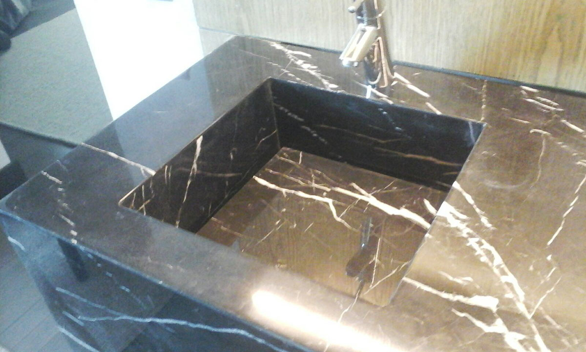 marmol vanitory baño bathdroom bachas mesadas Granito Cocinas baños elegancia diseño interiores