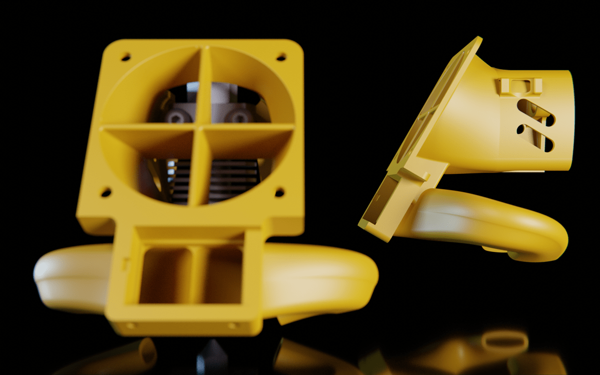 3D 3D printable 3D Printer 3d printing 3dmodeling 3dmodels CREALITY ender fan duct part cooling