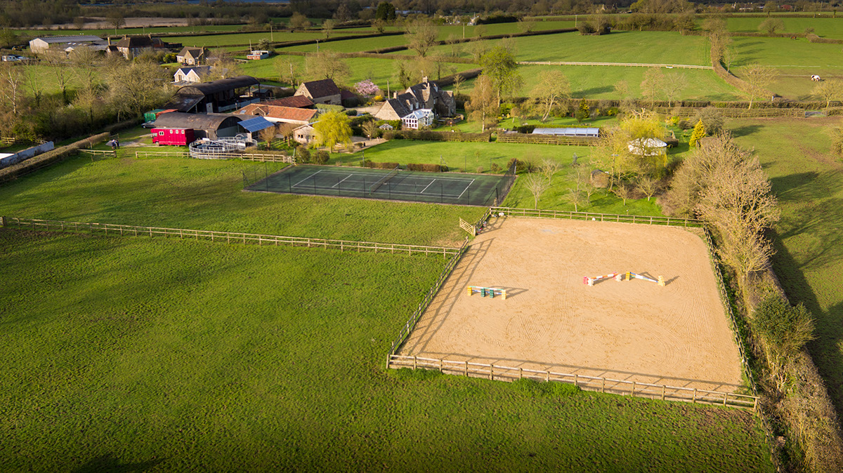 Aerial images scenic Landscape wiltshire UK Photography 