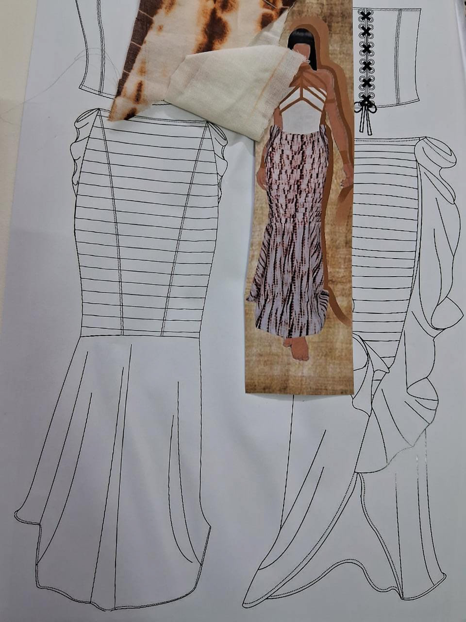 concept digital illustration fahion fashion design portfolio Portfolio Design sketch