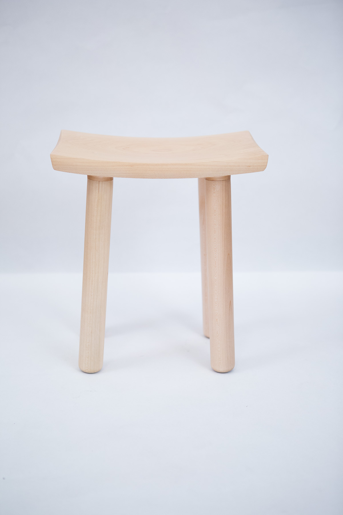 furniture cnc stool maple CNC Router furniture drawing 3d modeling Solidworks