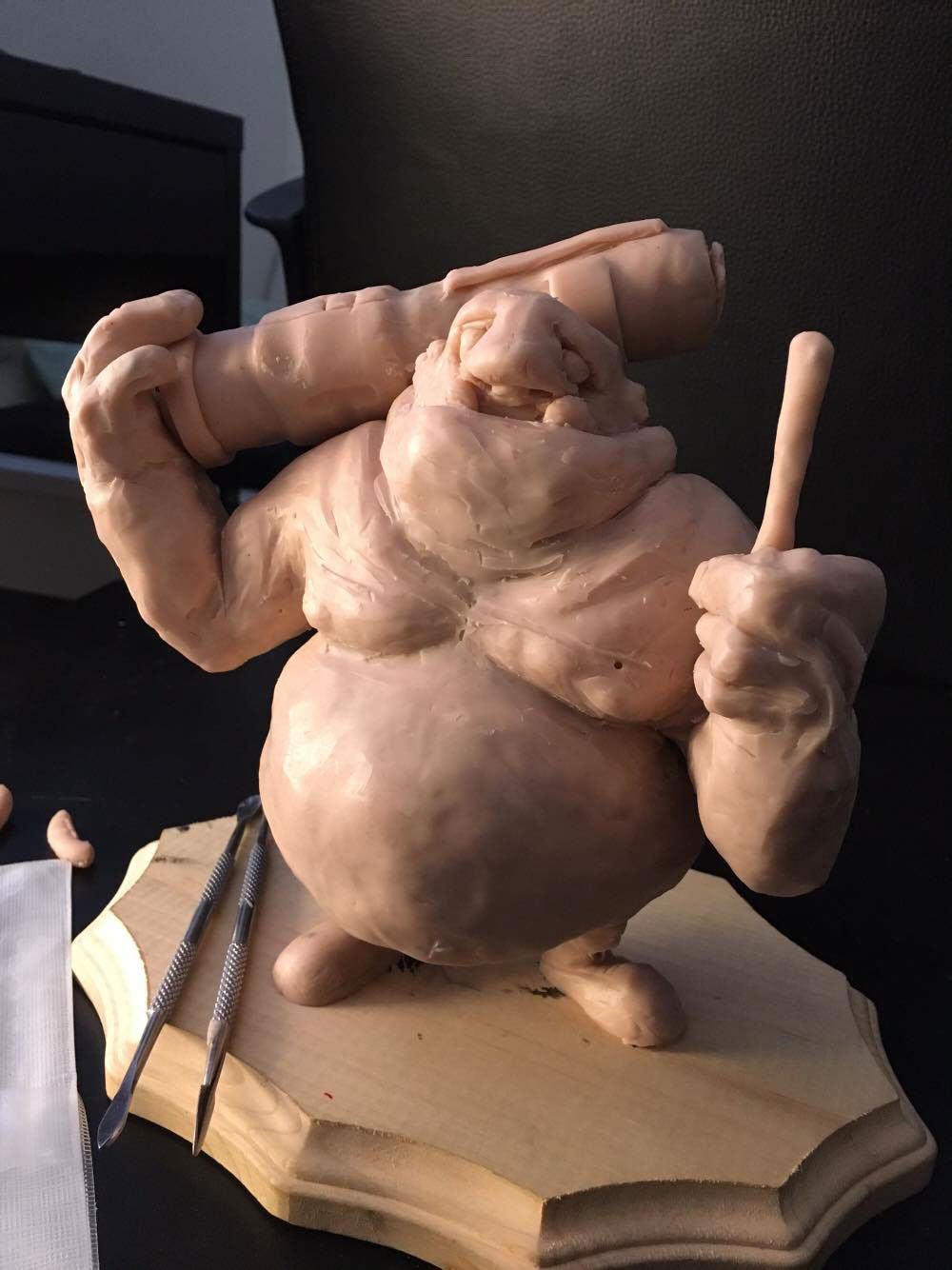 animation  Character design characterdesign art sculpting  sculpey model ogre arts