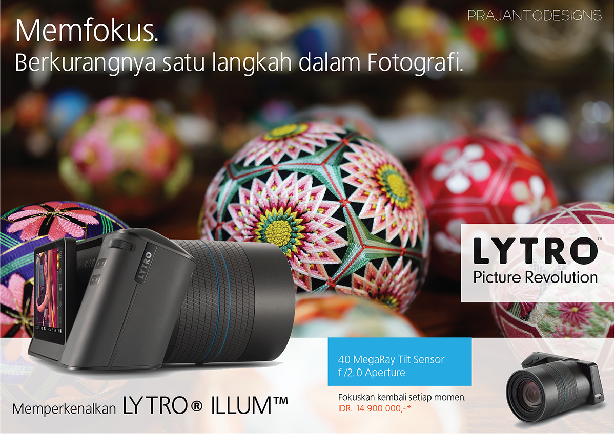 lytro Illum Picture Focus indonesia camera digital