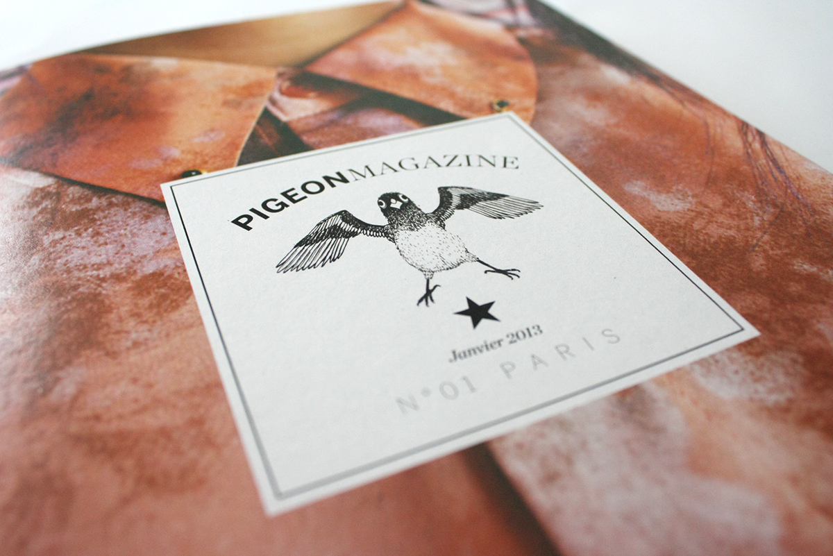 pigeon magazine Paris editorial design art book minimal Hipster teen teenager branche cover magasine
