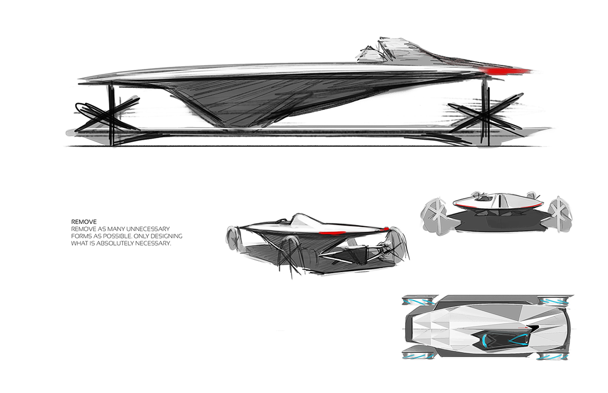 Honda roadster concept future futuristic ACCD Art Center