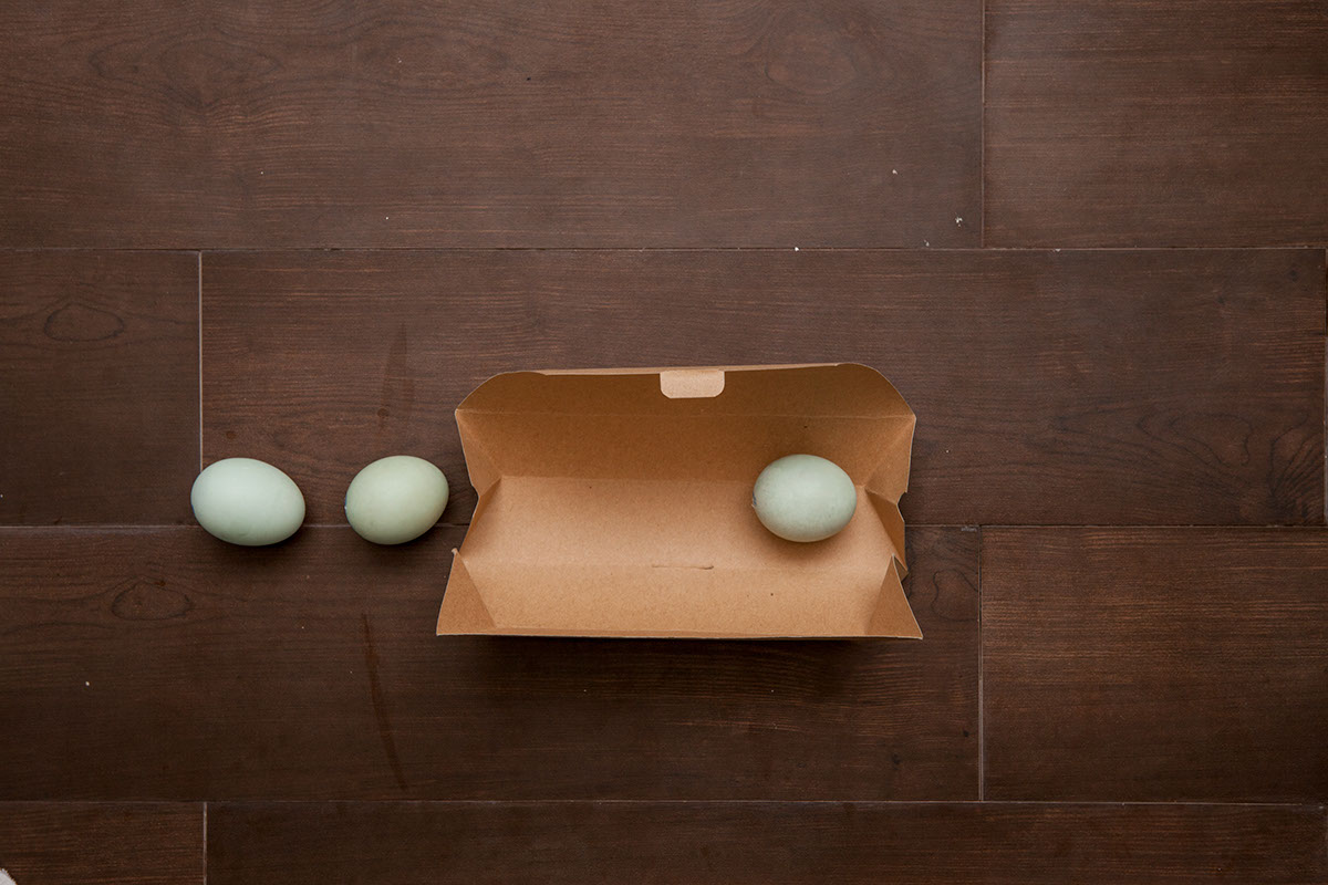Salted eggs homemade Food  snack box cardboard Labeldesign
