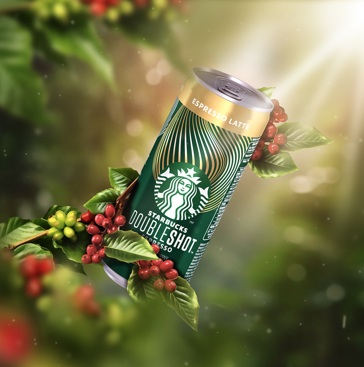 starbucks Coffee cafe Packaging Social media post Socialmedia food photography brand identity beverage cans