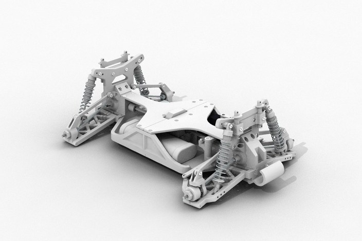 Daniel Norée Radiocontrolled RC OpenRC car toy 3d printing printable 3D Printer Barspin