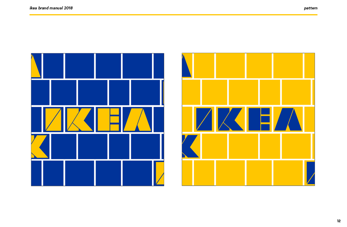 ikea brand guide Corporate Identity manual Corporate Identity Manual branding  art direction 