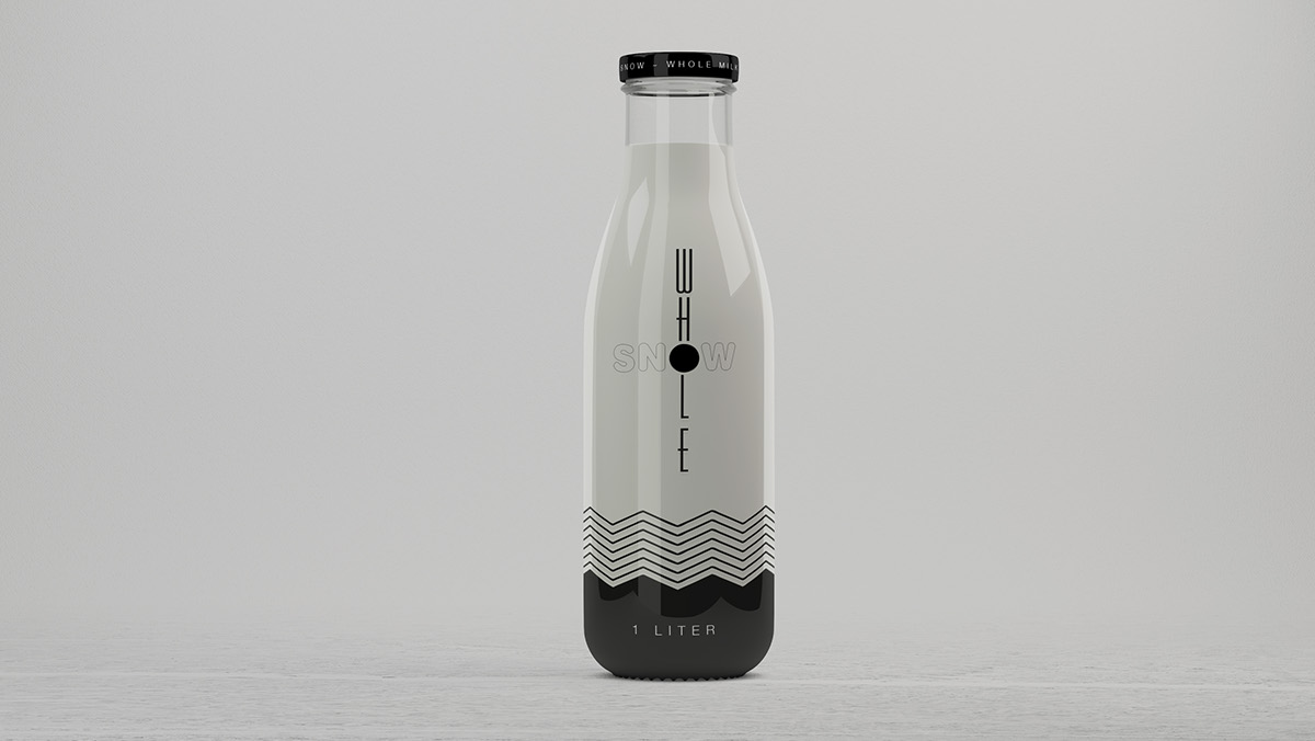 milk bottle glass