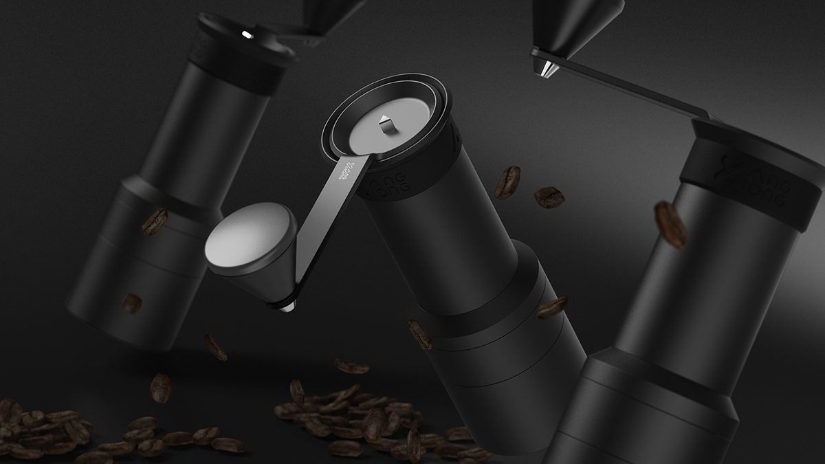 Coffee Food  restaurant tools artist industrial design  metal product design  tableware