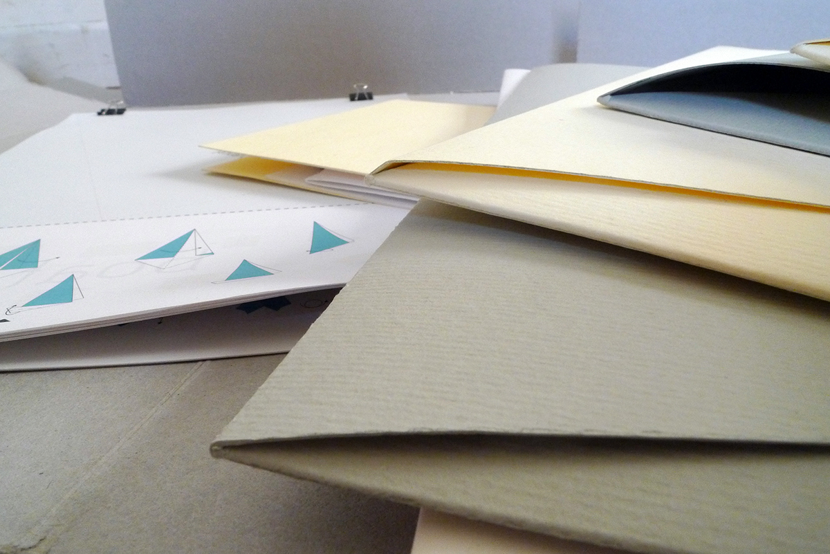 origami  calendario Guendalina Fazioli enrico pusceddu grafica editoriale accademia di belle arti di roma graphic