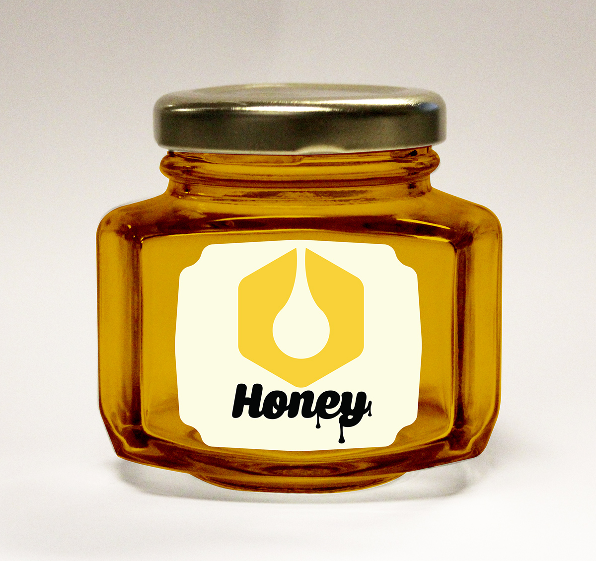 honey logo Label