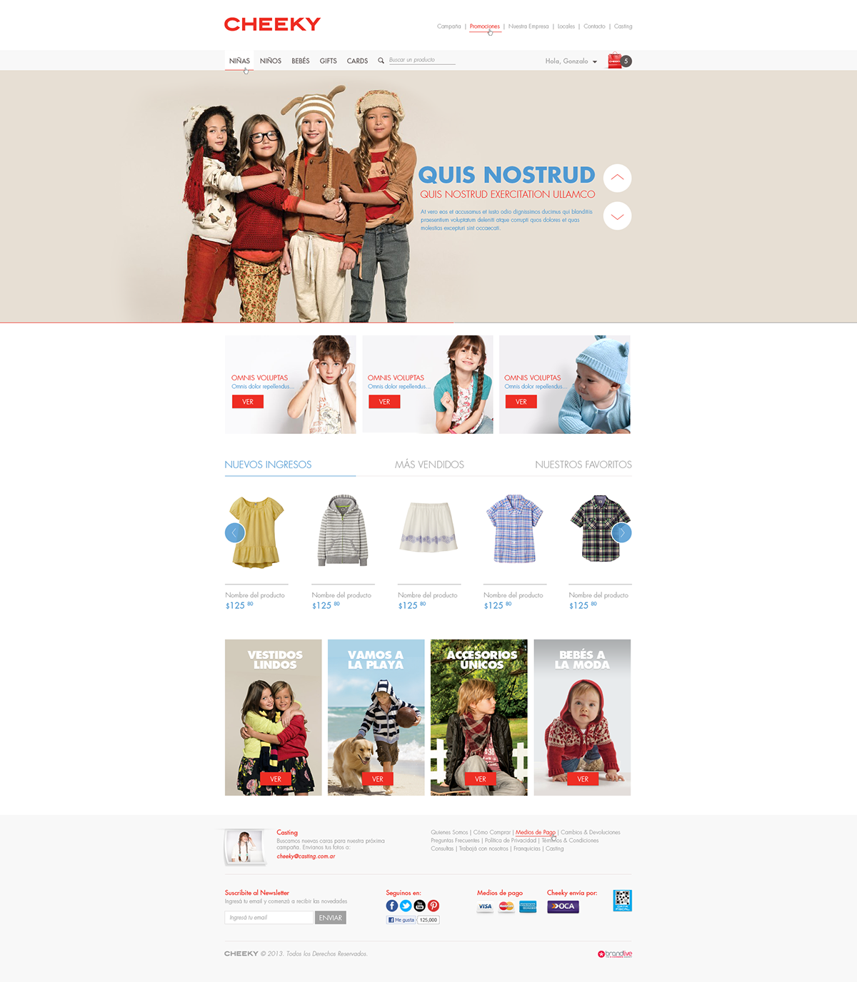 Ecommerce store kids argentina Costumer Experience cx