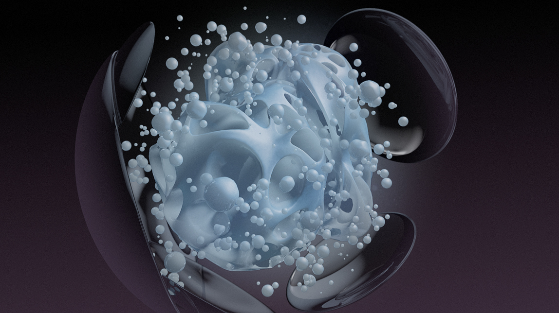 BT Ident abstract c4d vray particles grunge smooth chilled MoGraph tv UK brighton playlist