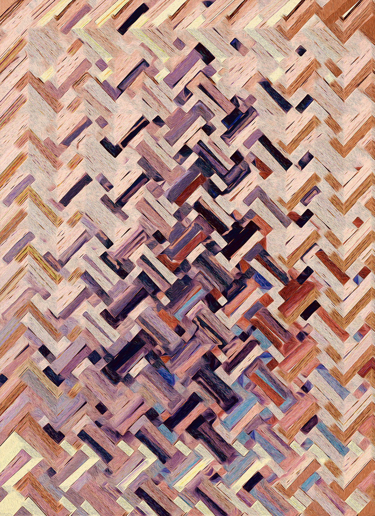 monalisa ceciliagallerani leonardodavinci abstractart contemporaryart abstraction carpet texture Renaissance portrait