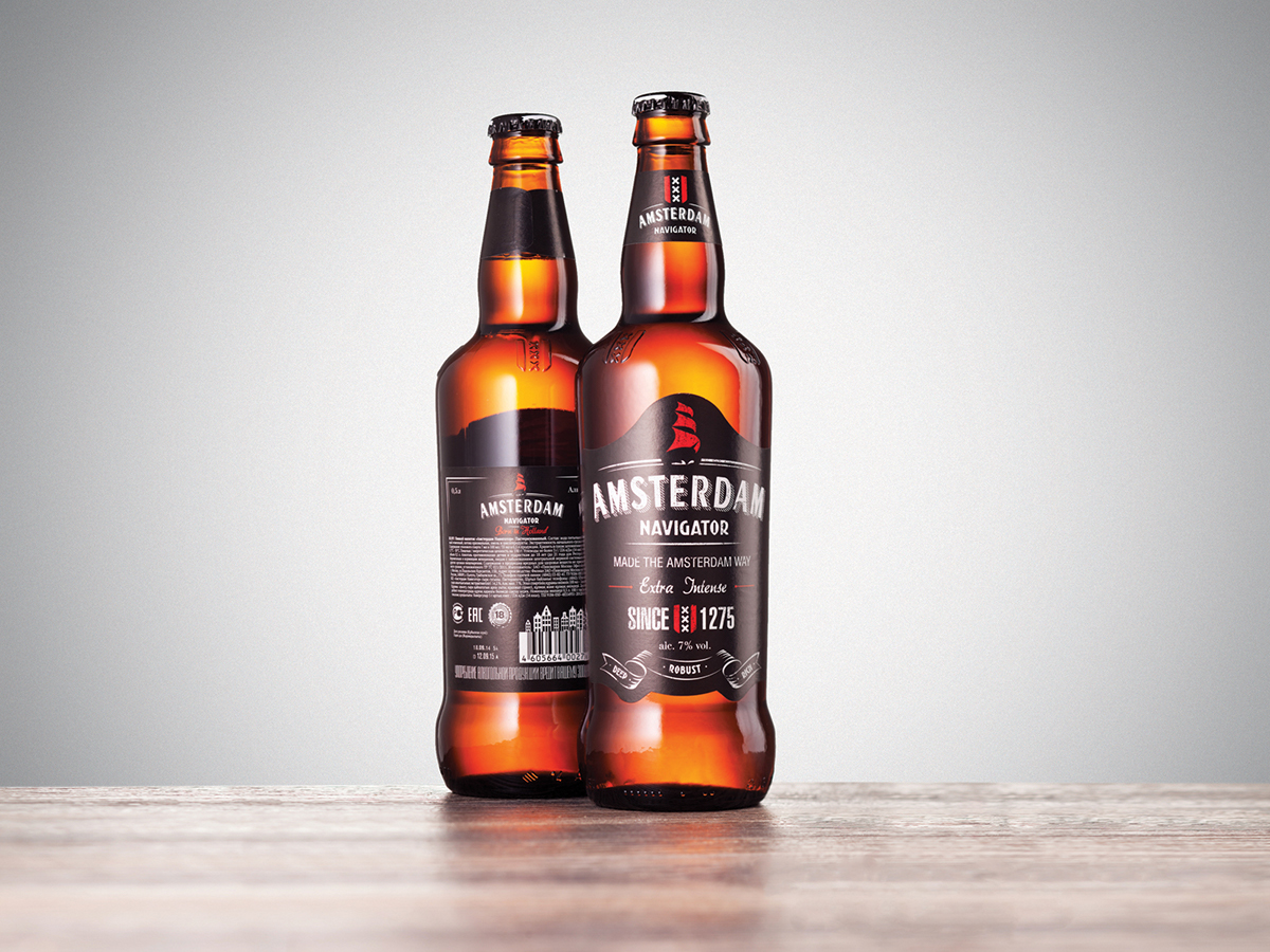 amsterdam navigator beer strong beer redesign bottle