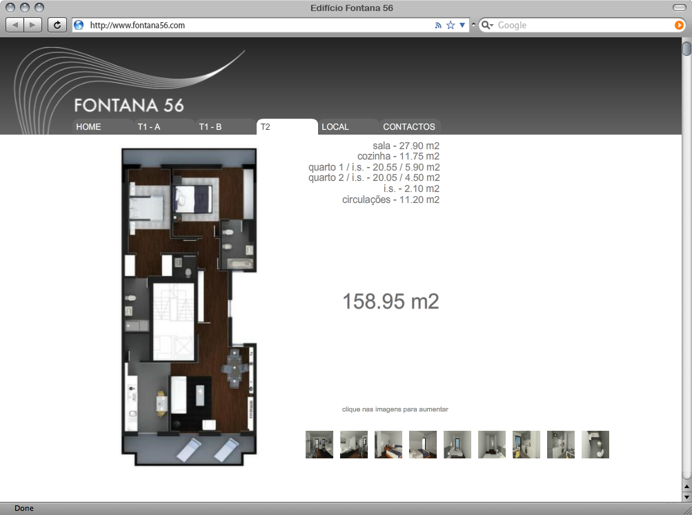 fontana56 apartments housing Lisbon progitape Website flyer